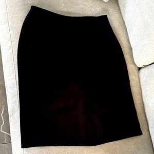 Liz Claiborne Classic Black Pencil Skirt size 12